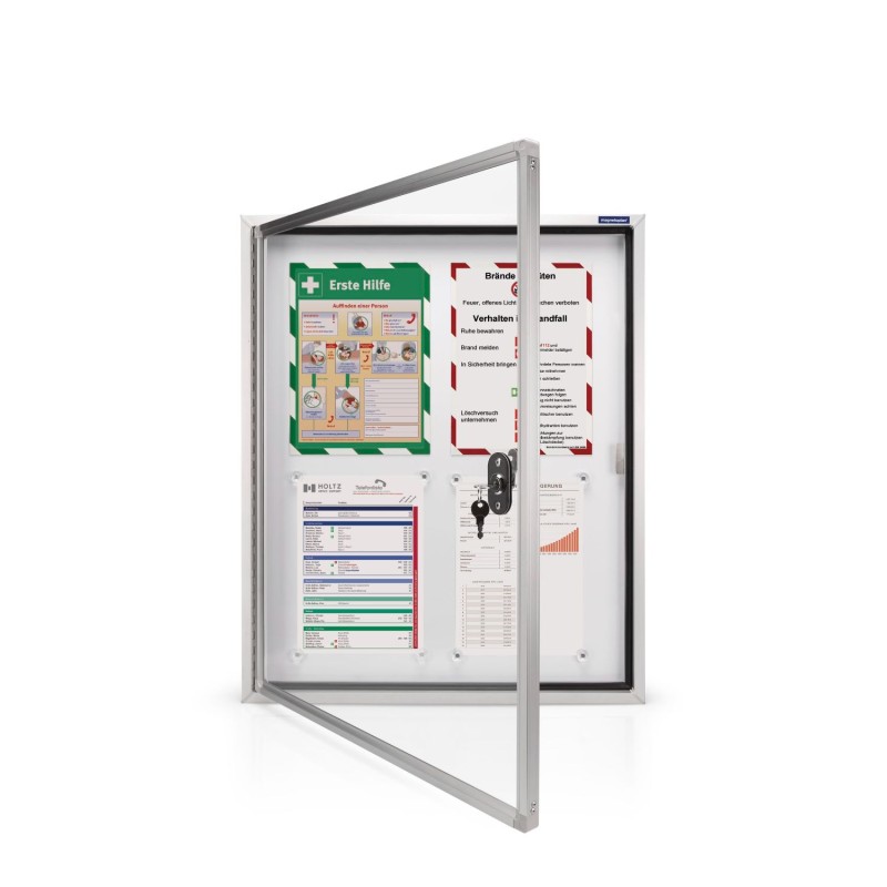 Avizier de exterior magnetic MGN CC 12*A4, 1040x1015 mm Avizier de exterior magnetic MGN CC 12*A4, 1040x1015 mm