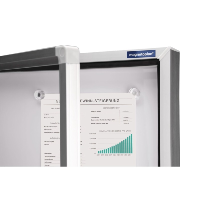 Avizier de exterior magnetic MGN CC 12*A4, 1040x1015 mm Avizier de exterior magnetic MGN CC 12*A4, 1040x1015 mm