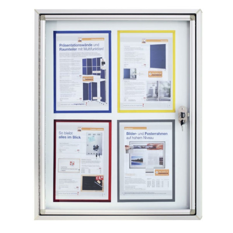 Avizier de exterior magnetic MGN CC 4*A4, 540x680 mm