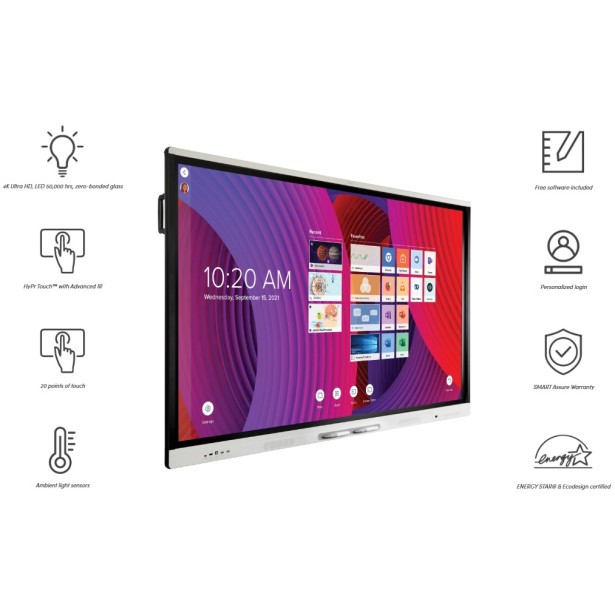 Display SMART Board® MX255-V4 Educational 55, 16:9, Android 11