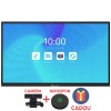 Display interactiv 65” 4K, Visual Genius A9, Android 13, 4GB DDR4, 32GB memorie, 40 puncte de atingere, soft limba romana.