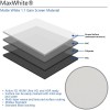 Ecran proiectie cu trepied, 200 X 200 cm, ELITESCREENS T113UWS1, formar 1:1