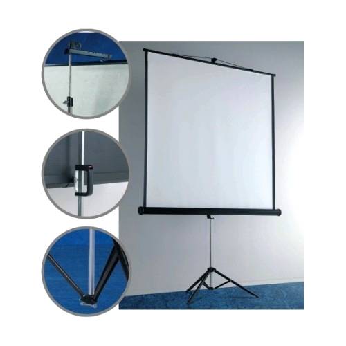 Ecran proiectie pe trepied 153 x 153 cm, SMIT Ecran proiectie pe trepied 153 x 153 cm, SMIT