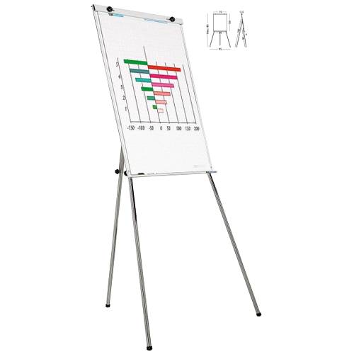 Flipchart magnetic SMIT Budget, 70x100 cm Flipchart magnetic SMIT Budget, 70x100 cm