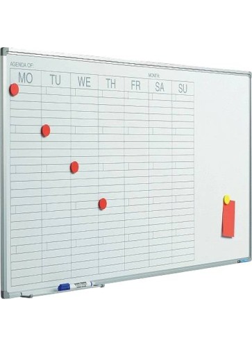 Planner magnetic saptamanal SMIT, 60x120cm Planner magnetic saptamanal SMIT, 60x120cm