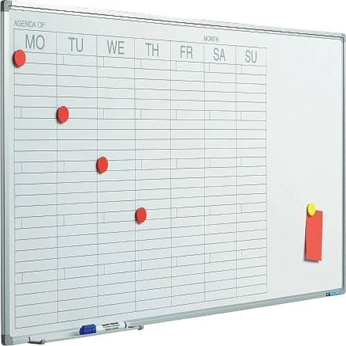 Planner magnetic saptamanal SMIT, 60x120cm Planner magnetic saptamanal SMIT, 60x120cm