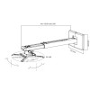 Suport videoproiector de perete ZXC 1500