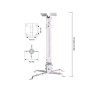Suport videoproiector de tavan ZXC 1800
