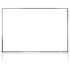 Tabla magnetica alba VISUAL - 100x150 cm