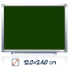 Tabla magnetica verde VISUAL - 120x240 cm