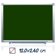 Tabla magnetica verde VISUAL - 120x240 cm