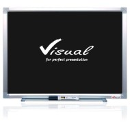 Tabla neagra magnetica VISUAL - 120x240 cm