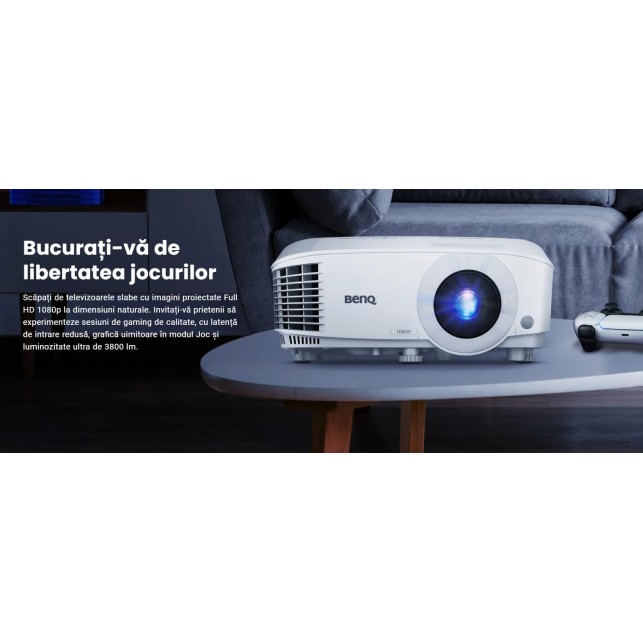 Videoproiector BenQ TH575, Full HD, DLP, 3800 Lumeni, Alb