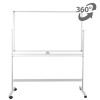 Whiteboard mobil cu 2 fete, 100x150 - VISUAL Whiteboard mobil cu 2 fete, 100x150 - VISUAL