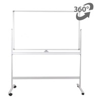 Whiteboard mobil cu 2 fete, 100x150 - VISUAL Whiteboard mobil cu 2 fete, 100x150 - VISUAL