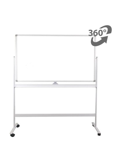 Whiteboard mobil cu 2 fete, 100x150 - VISUAL