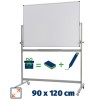 Whiteboard mobil cu 2 fete, 100x150 - VISUAL Whiteboard mobil cu 2 fete, 100x150 - VISUAL