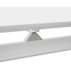 Whiteboard mobil cu doua fete VISUAL 120x180cm