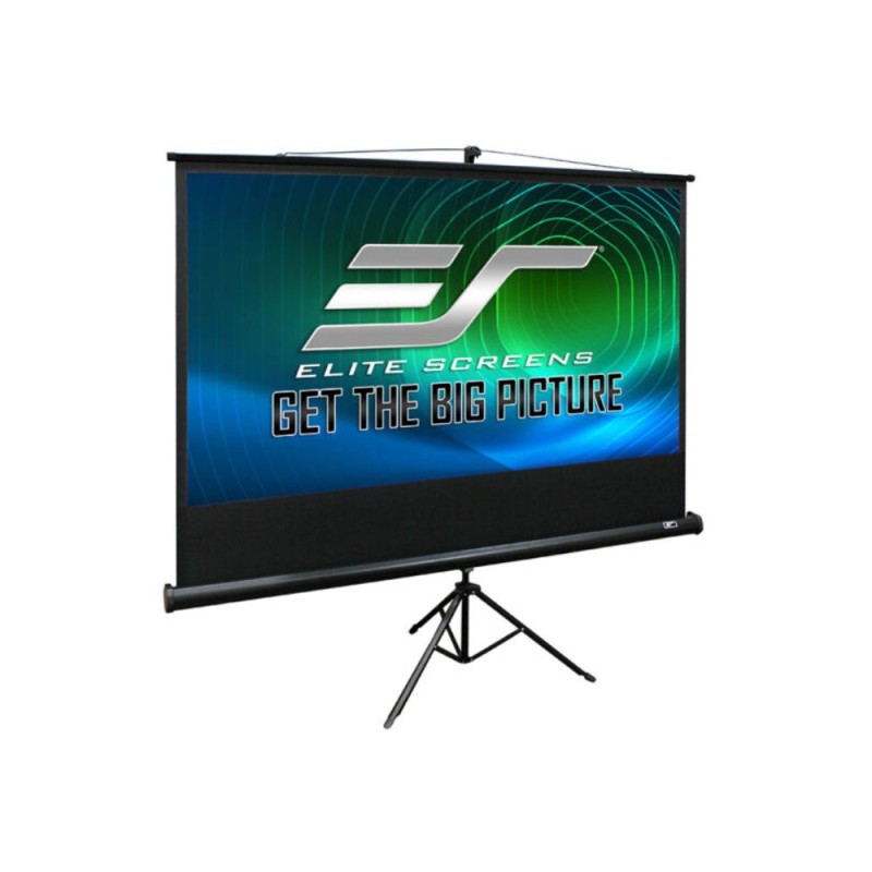 Ecran proiectie cu trepied, 200 X 200 cm, ELITESCREENS T113UWS1, formar 1:1