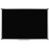 Tabla Scolara Neagra Magnetica 120 x 240 cm, rama aluminiu , MEMOBOARDS