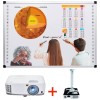 Pachet Tabla interactiva 95 VISUAL Genius, tehnologie tactila IR, 20 puncte de atingere, suport tavan, tip 2 Pachet Tabla interactiva 95 VISUAL Genius, tehnologie tactila IR, 20 puncte de atingere, suport tavan, tip 2