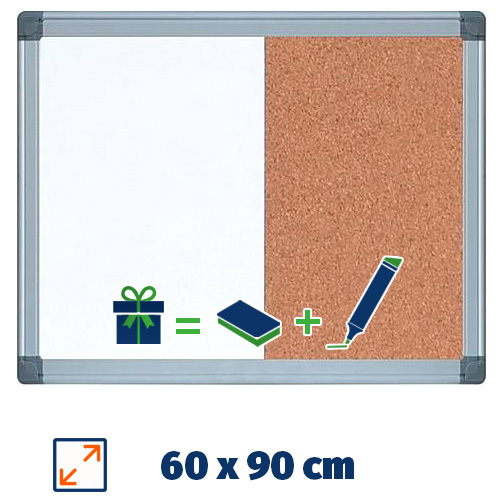 Tabla magnetica Combi VISUAL, 60x90 cm Tabla magnetica Combi VISUAL, 60x90 cm