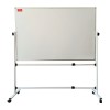 Whiteboard magnetic rotativ cu 2 fete, rama aluminiu si suport mobil 100x150 cm EVOffice Whiteboard magnetic rotativ cu 2 fete, rama aluminiu si suport mobil 100x150 cm EVOffice